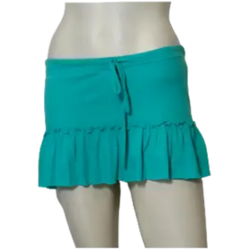 Diva General Collection Girls’ Teal Skirt with Cat, Youth Size XS