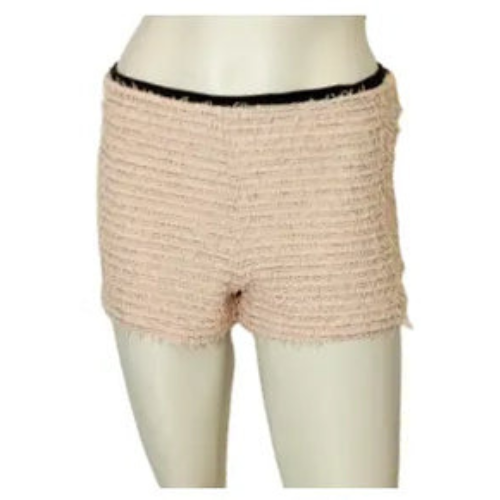 Millau Girls’ Peach/Silver Shorts with Side Zipper
