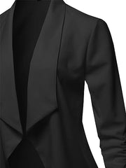 Lily Black Open Cardigan