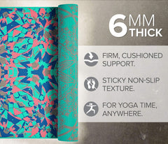Gaiam Reversible Kaleidoscope Yoga Mat