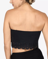 Fashion Forms Laser-Trim Bandeau MC703 Black