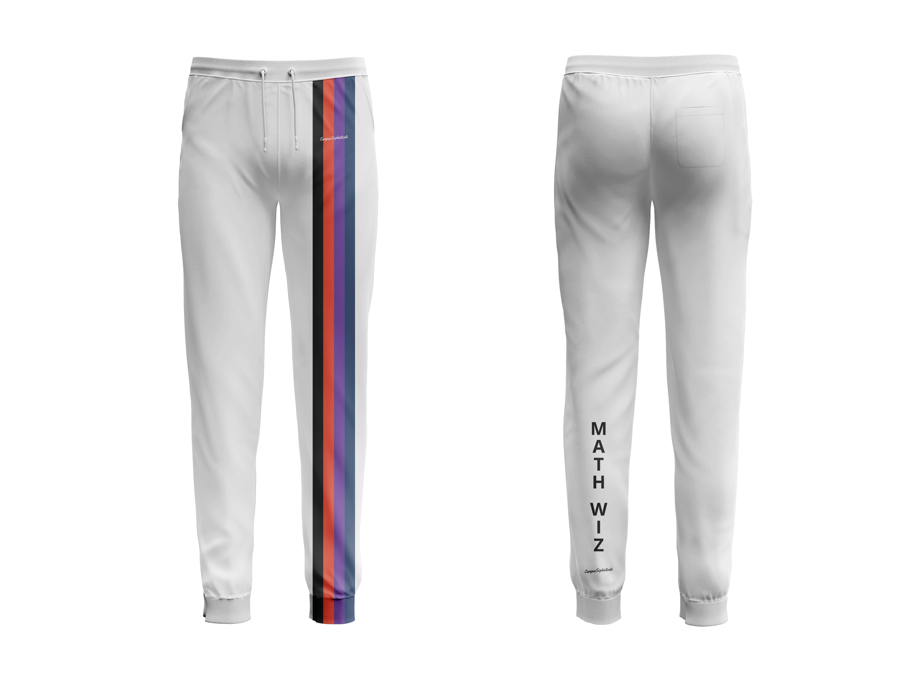 white sweatpants for men​