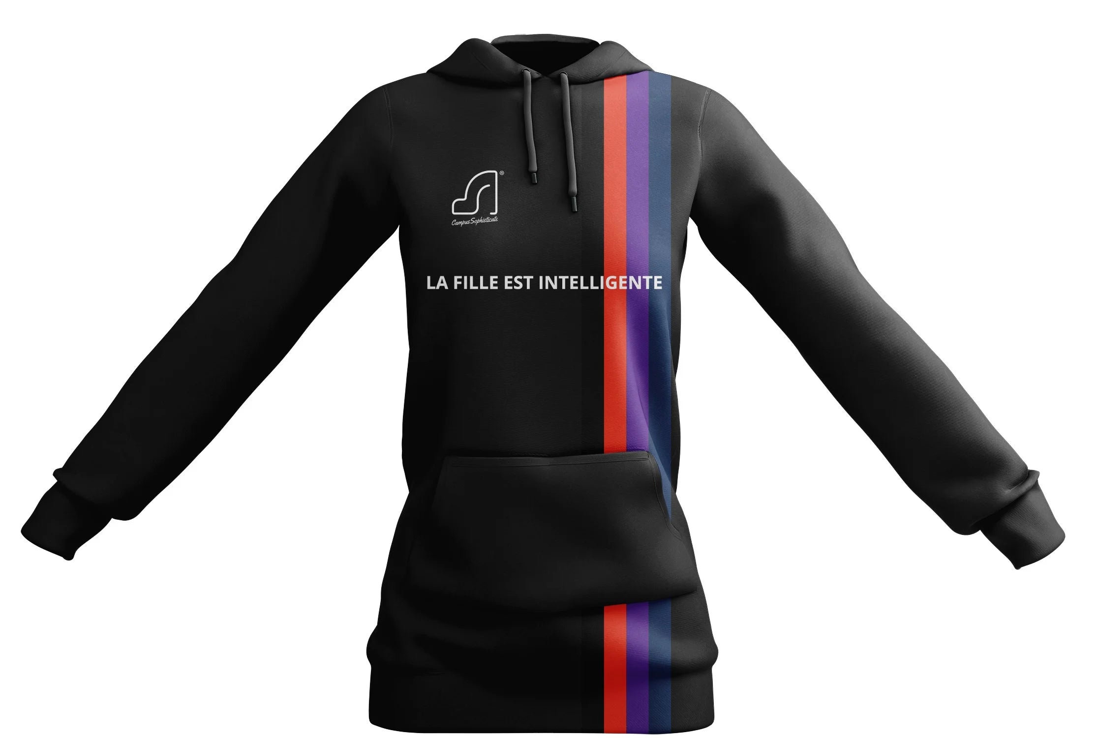 black hoodie female​