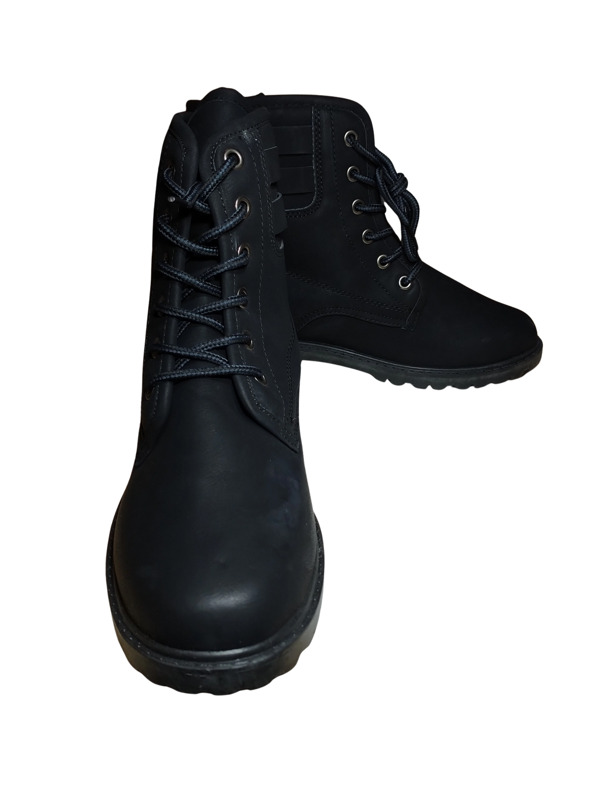 Forever Black Boots (Whitney) - Stylish and Comfortable Size 10 Ankle Boots