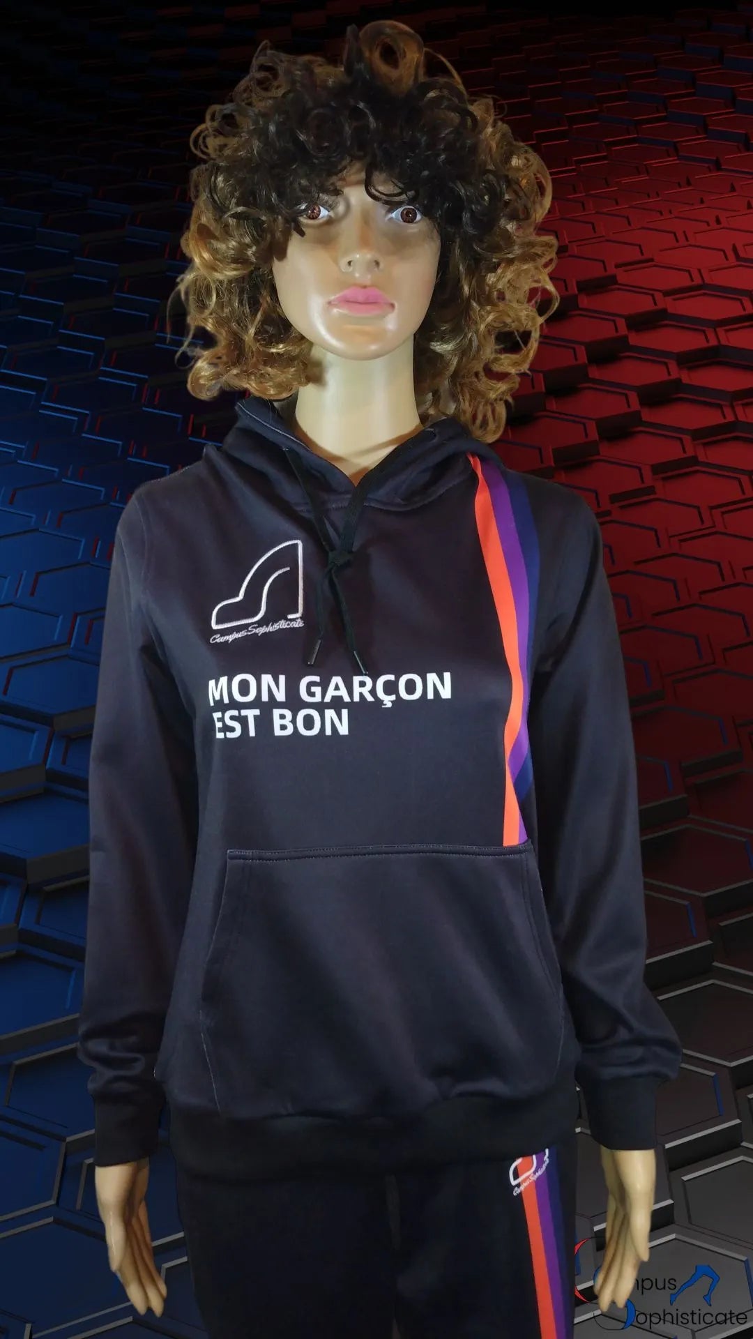 black hoodie female​