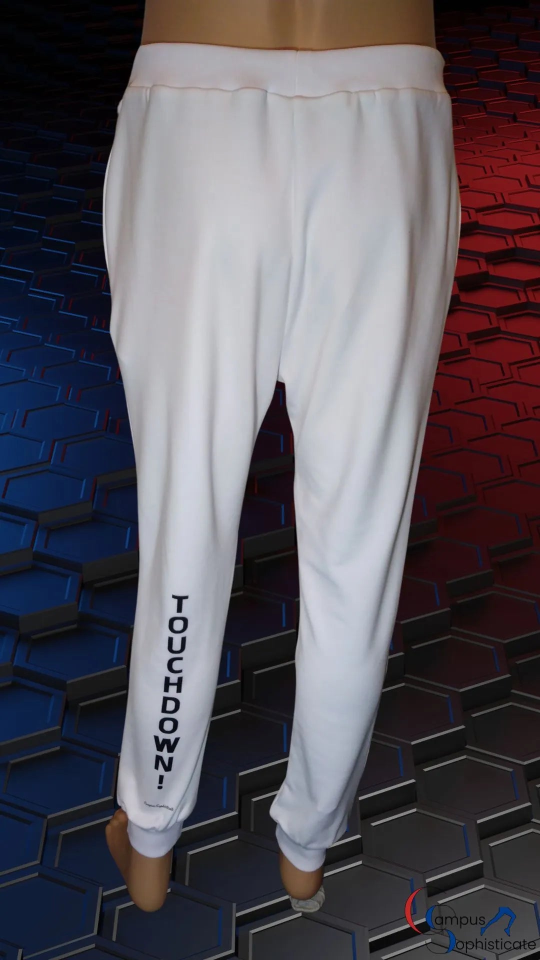 white sweatpants for men​