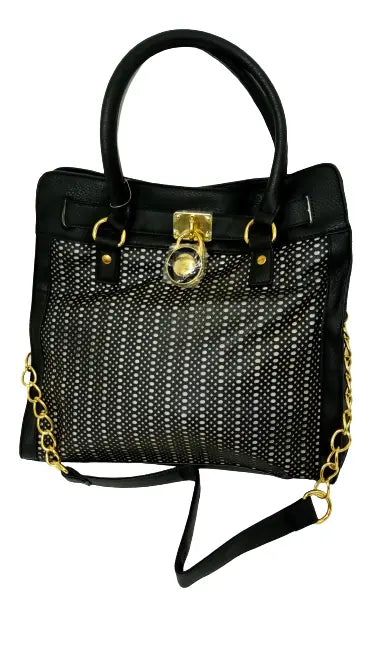 Del Mano Large Tote Purse - Black (Brand New with Tags)