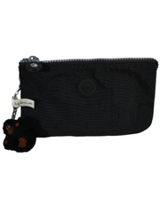 Kipling Black Polyester Clutch