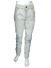 Diva General Collection Blue Distressed/Dirty Girls' Pants - Size 27