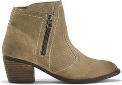Earth Dark Taupe Ralston Suede Booties