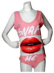 Cleo Apparel Pink "Snap Me" Girls' Leotard