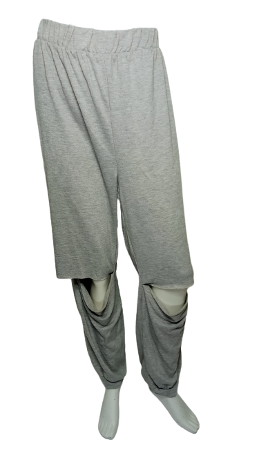 Blush Grey No-Knee Women's Sweatpants