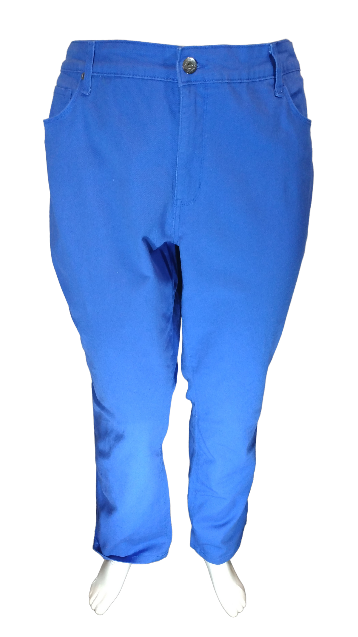 Faded Glory Blue Distressed Women's Pants - 26W