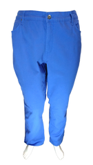 Faded Glory Blue Distressed Women's Pants - 26W