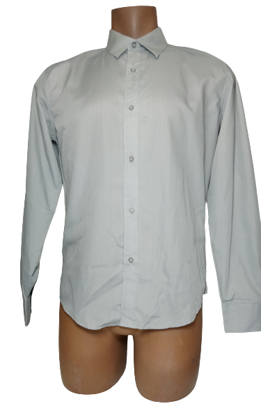 Diva General Collection Grey Long Sleeve Men's Shirt - XXL