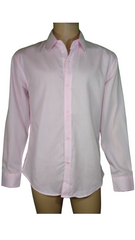 Diva General Collection Pink Long Sleeve Men's Shirt - 3X