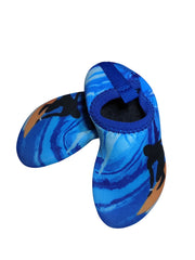 Diva General Surfer Water Shoes – Blue/Black/Orange | Kids Size 20/21 | Lightweight & Non-Slip