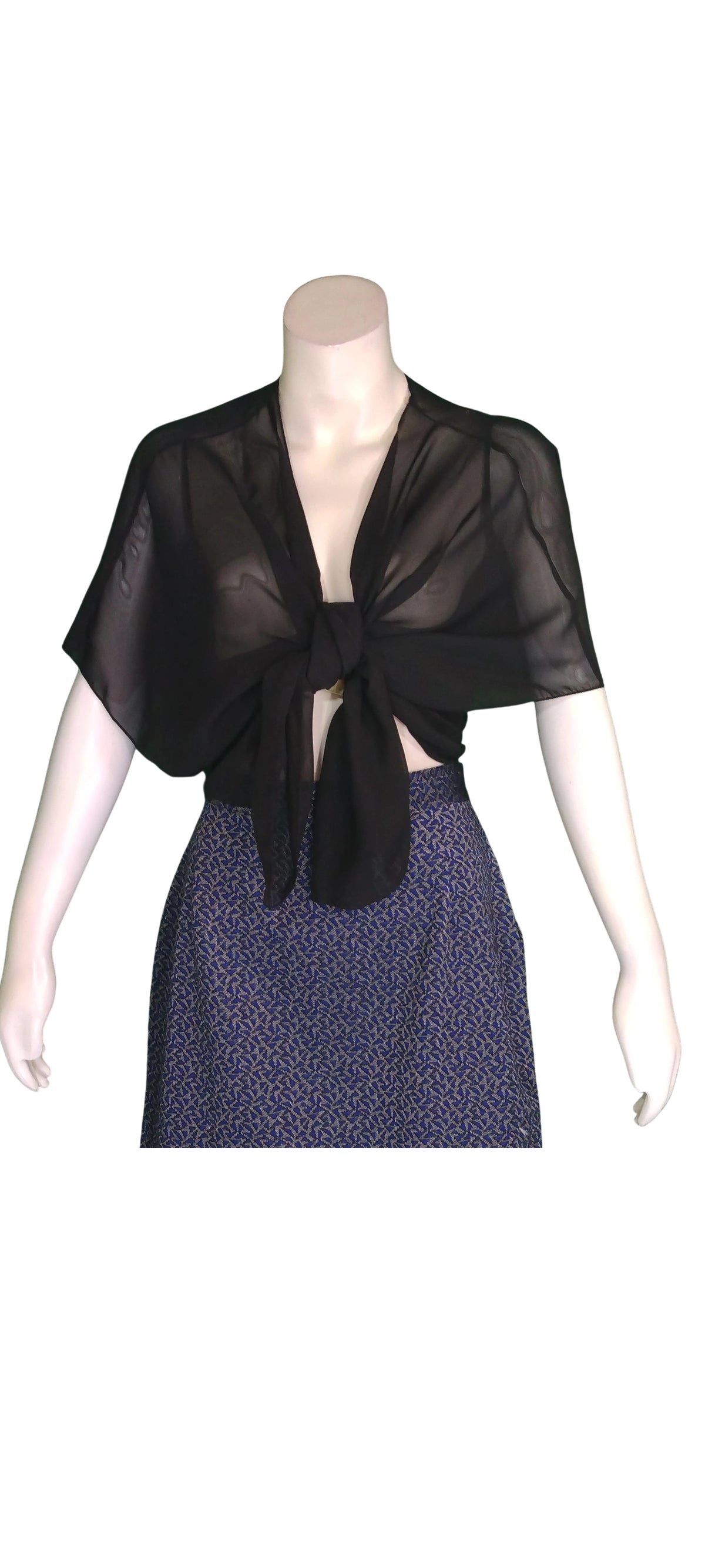 Black Sheer Shrug | Better Be S/M