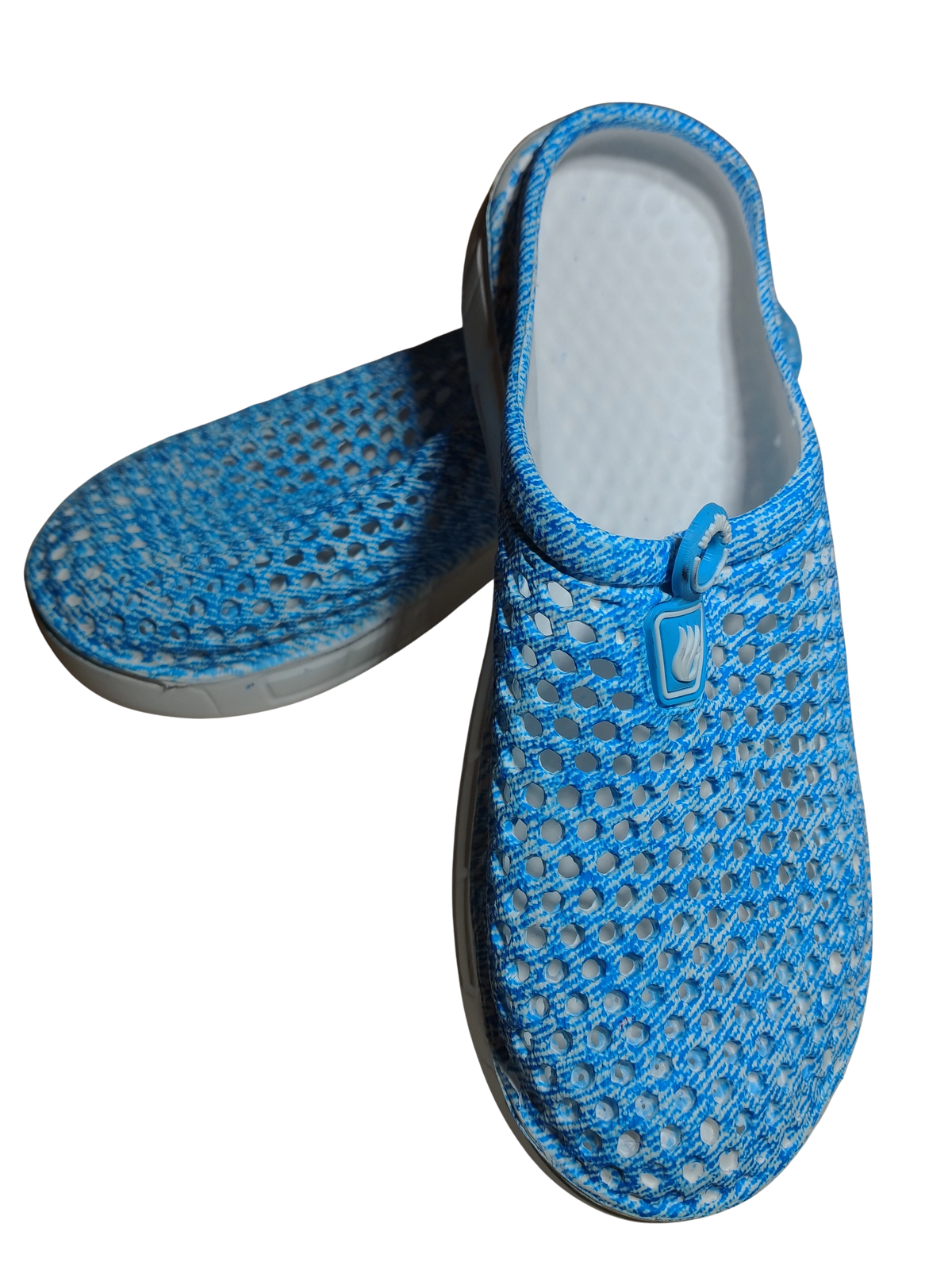 Welltree Blue & White Water Shoes – Lightweight & Durable Aqua Shoes | Size 36