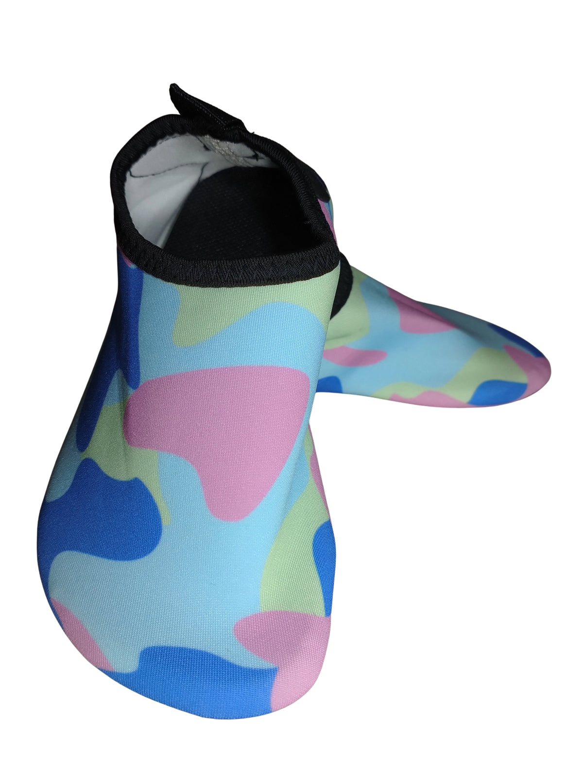 Et Blue/Yellow/Pink Blob Water Shoes – Kids Size 30/31 | Durable & Fun Aquatic Footwear