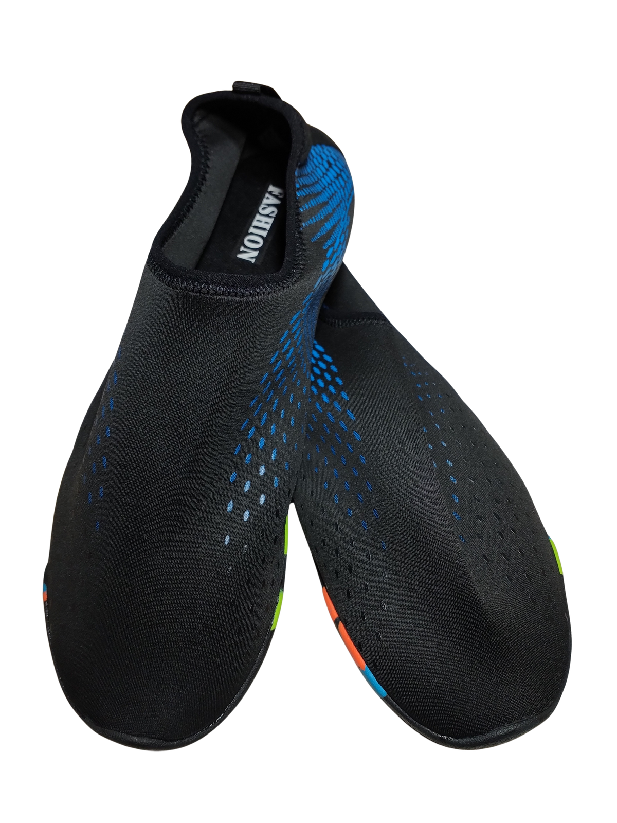 Black/Blue Watershoes - unlined