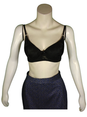 Audacity Black Lace Padded Women's Bra - 36B