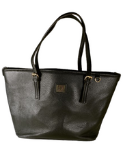 Diva General Grey Pleather Tote Bag for Women