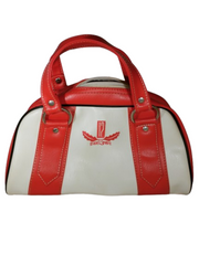 Diesel Red/Cream Small Bowling Bag