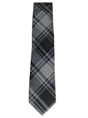 Alfani Spectrum Gray Plaid Neckties