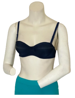 Women's Navy Padded Bra – Diva General Collection 34A | Everyday Comfort in 100% Polyester