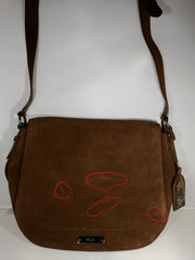 Lauren Ralph Lauren Brown Suede Crossbody