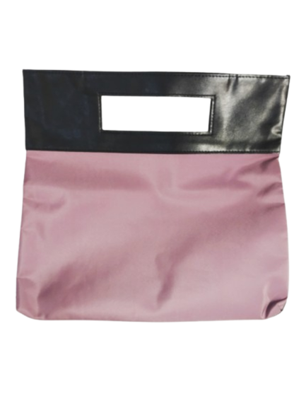 Elizabeth Arden Purple & Gray Clutch - Lined