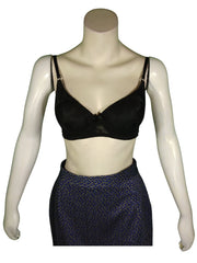 Audacity Women’s Black Lace Padded Bra, Size 34C