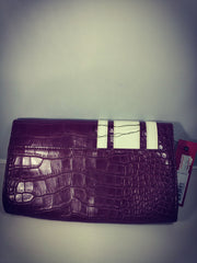 Circus by Sam Edelman Burgundy/Cream Pleather Wallet - pre-owned