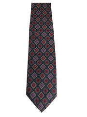 Diva General Collection 100% Silk Tie – Elegant Italian-Made Men’s Necktie, Slim 3.375" Formal Wear