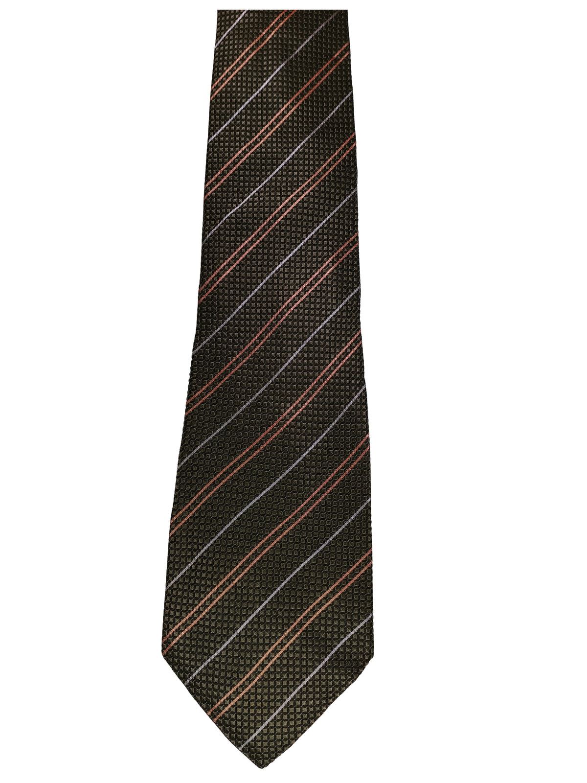 Gene Meyer Designer Silk Tie – 100% Italian Silk, 3.875" Width, Elegant Men’s Fashion Accessory