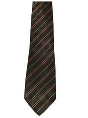 Gene Meyer Designer Silk Tie – 100% Italian Silk, 3.875" Width, Elegant Men’s Fashion Accessory