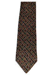Metropolitan View Men's Silk Tie – 100% Pure Silk, 4" Wide – Made in USA  Classic Luxury Necktie for Men