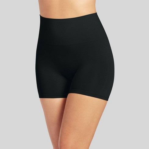 Jockey High-Waist Seamless Boyshort Black