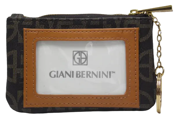 Giani Bernini Coin Purse - Brown & Tan