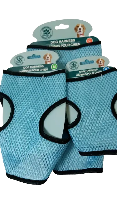 Greenbrier Kennel Club Mesh Neon Blue Dog Harness