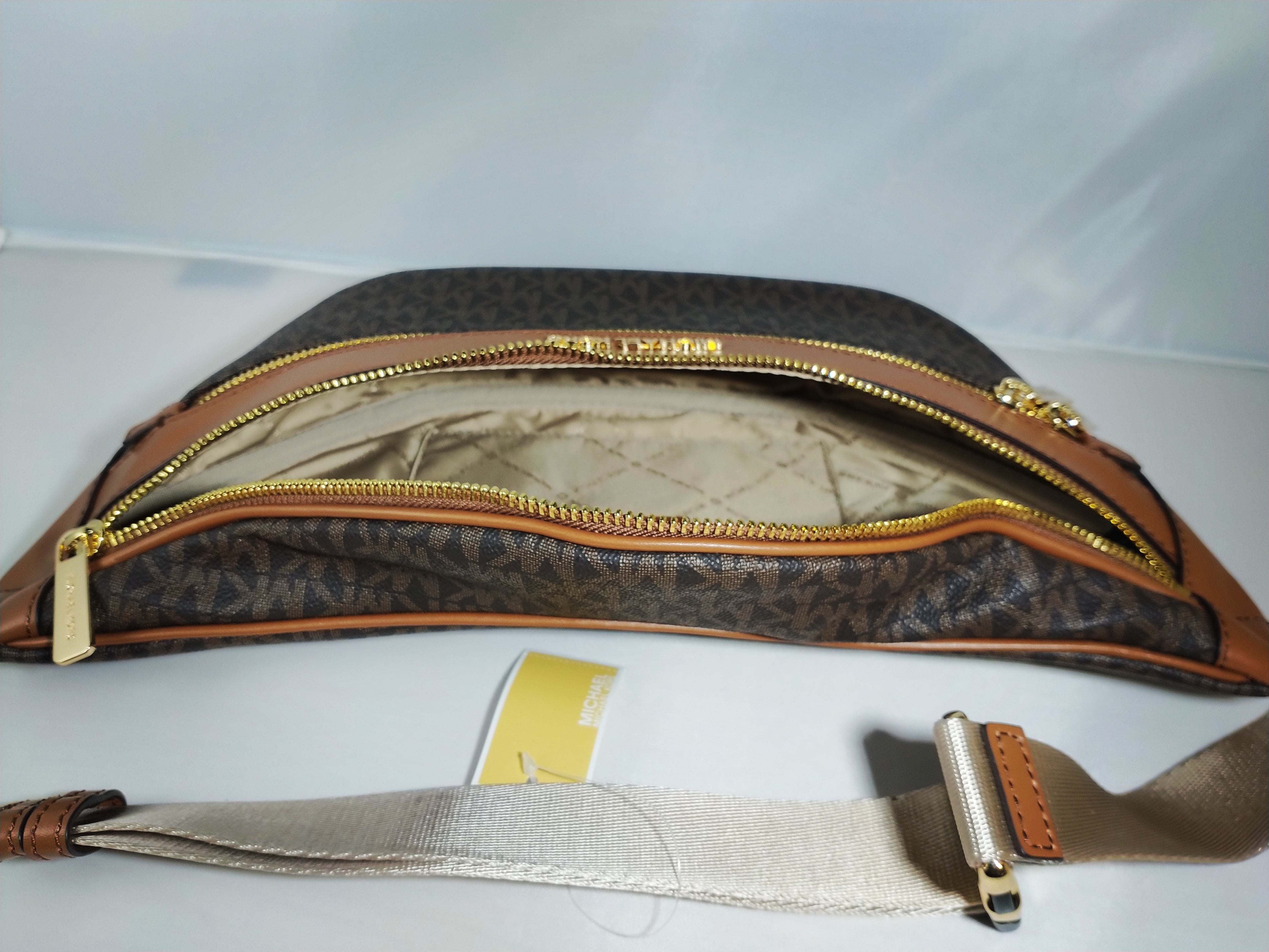 Michael Kors Brown Kenly Waist Pack for Women