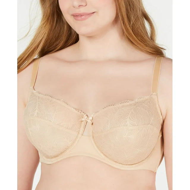 INC International Concepts Womens Plus Size Unlined Lace Frappe