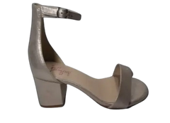 JellyPop Sweden Platinum Metallic Heels