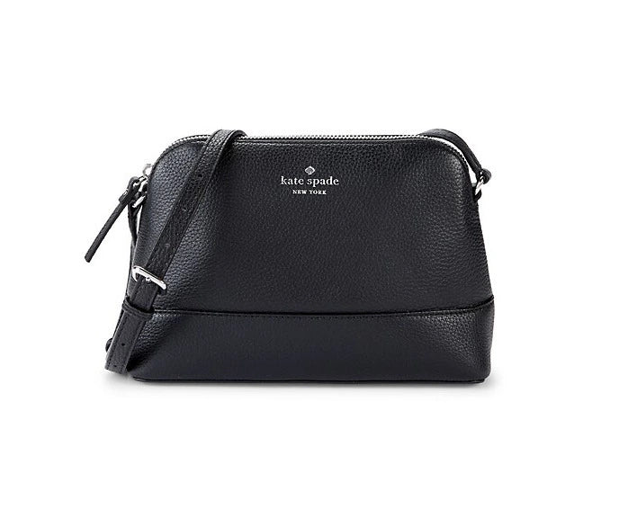Kate Spade New York Leather Black Crossbody Bag