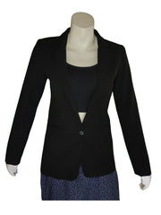 Girls' Black Suit Jacket – Size 8 | 100% Polyester by Millau