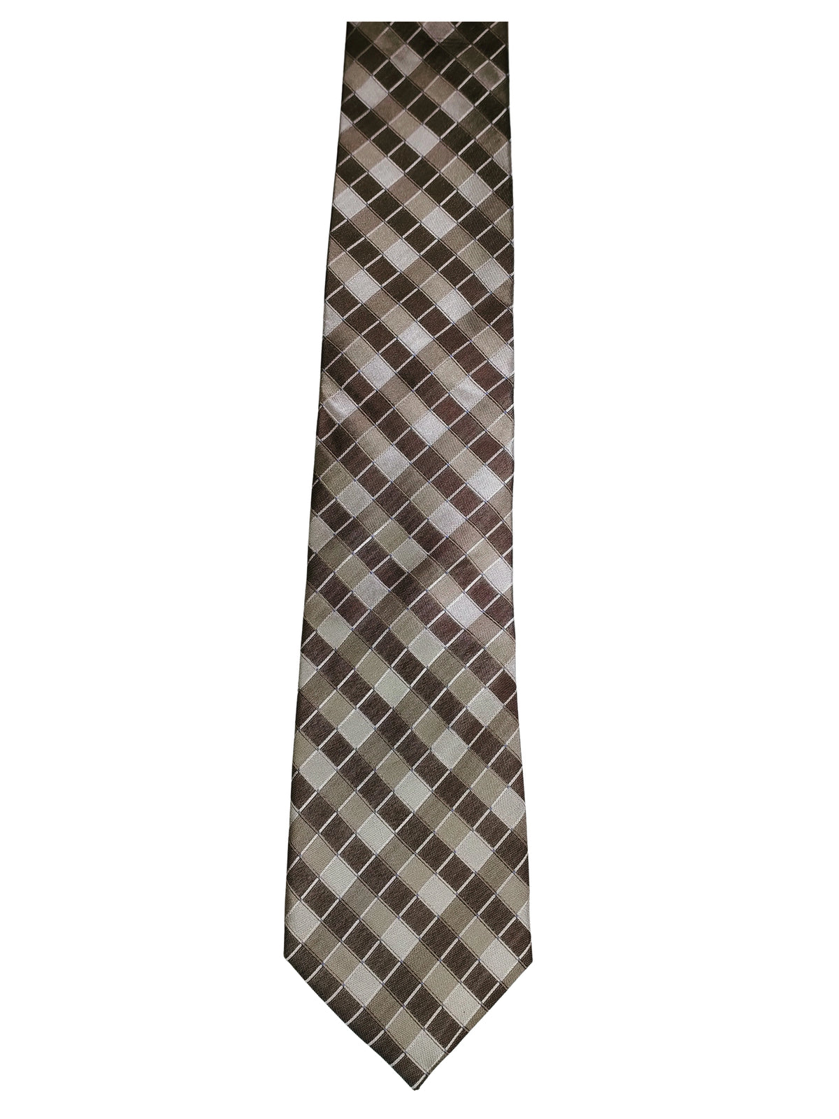 Alfani Spectrum 100% Silk Men’s Tie – 3" Slim Formal Neckwear Made in China