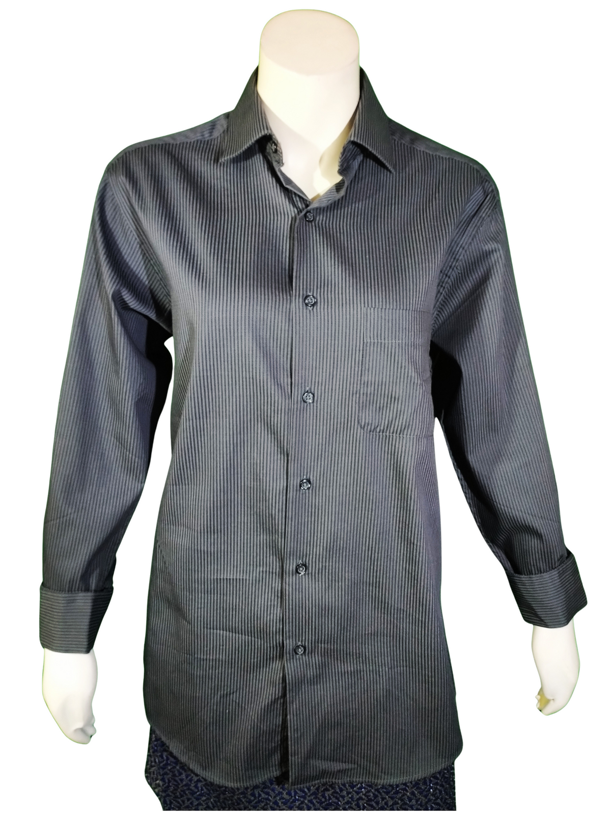 ALFANI Charcoal Shirt 14 1/2, 32/33