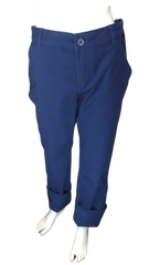 Cat & Jack Girls’ Blue Stretch Bootcut Adjustable Pant, Size 14