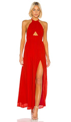Lovers and Friends Hazel Gown in Red